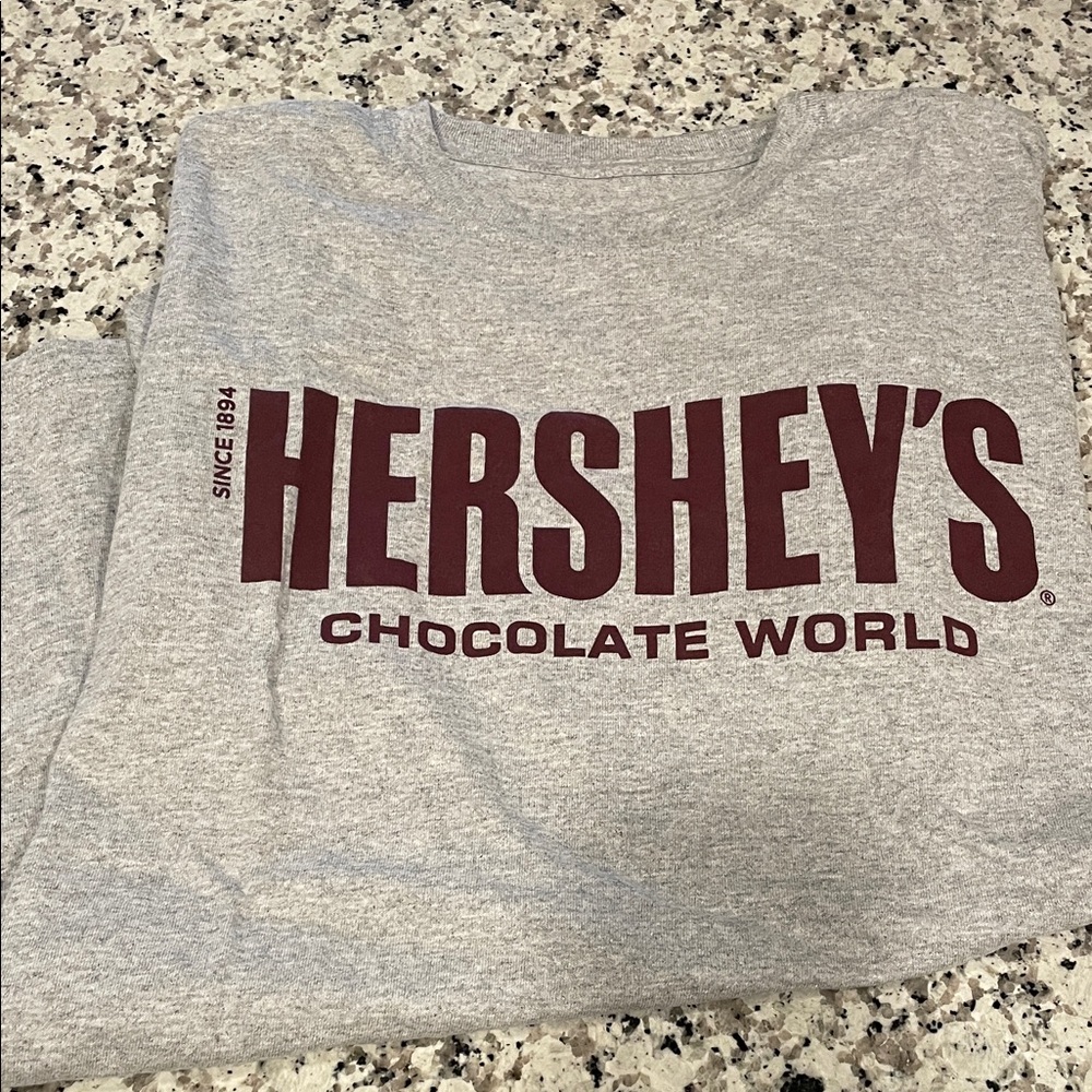3/$25🛍️ Hershey’s PA Chocolate World vintage t-shirt, original, cotton, Large
